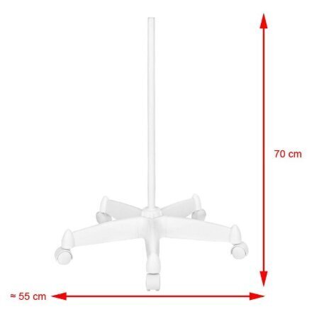 Moonlight led suurendav lamp 8012/5' valge koos statiiviga hind ja info | Ilusalongi mööbel | kaup24.ee