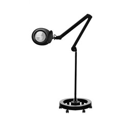 Elegante 6025 60 led smd 5d black увеличительная лампа со штативом цена и информация | Мебель для салонов красоты | kaup24.ee