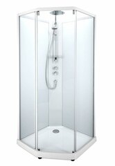 Душевая кабина IFO SHOWERAMA 10-5 COMFORT 90X90 см, белая цена и информация | Душевые кабины | kaup24.ee