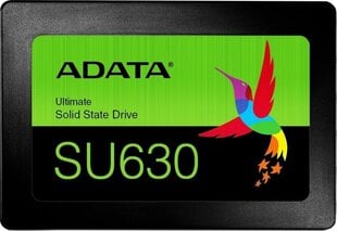 ADATA 960GB 2,5" SATA SSD Ultimate SU630 цена и информация | Внутренние жёсткие диски (HDD, SSD, Hybrid) | kaup24.ee