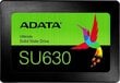 ADATA 960GB 2,5" SATA SSD Ultimate SU630 цена и информация | Sisemised kõvakettad (HDD, SSD, Hybrid) | kaup24.ee