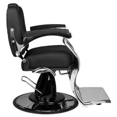 Профессиональное барберское кресло для парикмахерских и салонов красоты GABBIANO DARIO, черного цвета цена и информация | Мебель для салонов красоты | kaup24.ee