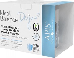 apis ideal balance by deynn, нормализующая и увлажняющая маска с водорослями 100 г цена и информация | Маски для лица, патчи для глаз | kaup24.ee