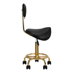 косметическое кресло - 6001-g, золото и черный цена и информация | Мебель для салонов красоты | kaup24.ee