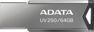 ADATA AUV250-64G-RBK hind ja info | ADATA Arvutid ja IT- tehnika | kaup24.ee