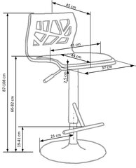 Defektiga toode. Baaritool Halmar H 34, must/pruun hind ja info | Defektiga tooted | kaup24.ee