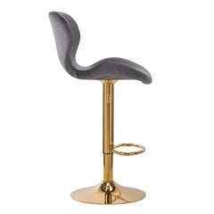 Профессиональное кресло для визажиста QS-B15, серый велюр цена и информация | Мебель для салонов красоты | kaup24.ee