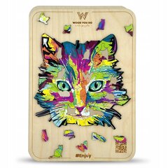 Puidust pusle Cat Wood You Do, 100tk hind ja info | Pusled | kaup24.ee