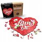 Puidust pusle Heart Wood You Do, 140tk hind ja info | Pusled | kaup24.ee