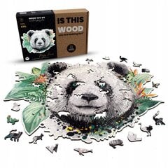 Puidust pusle Fluffy Panda Wood You Do, 550tk цена и информация | Пазлы | kaup24.ee