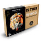 Puidust pusle Lion Wood You Do, 140tk hind ja info | Pusled | kaup24.ee