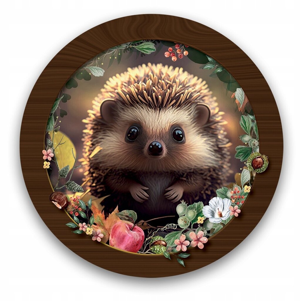 Puidust pusle Hedgehog Wood You Do, 40tk hind ja info | Pusled | kaup24.ee