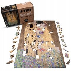 Puidust pusle Gustav Klimt Wood You Do, 700tk цена и информация | Пазлы | kaup24.ee