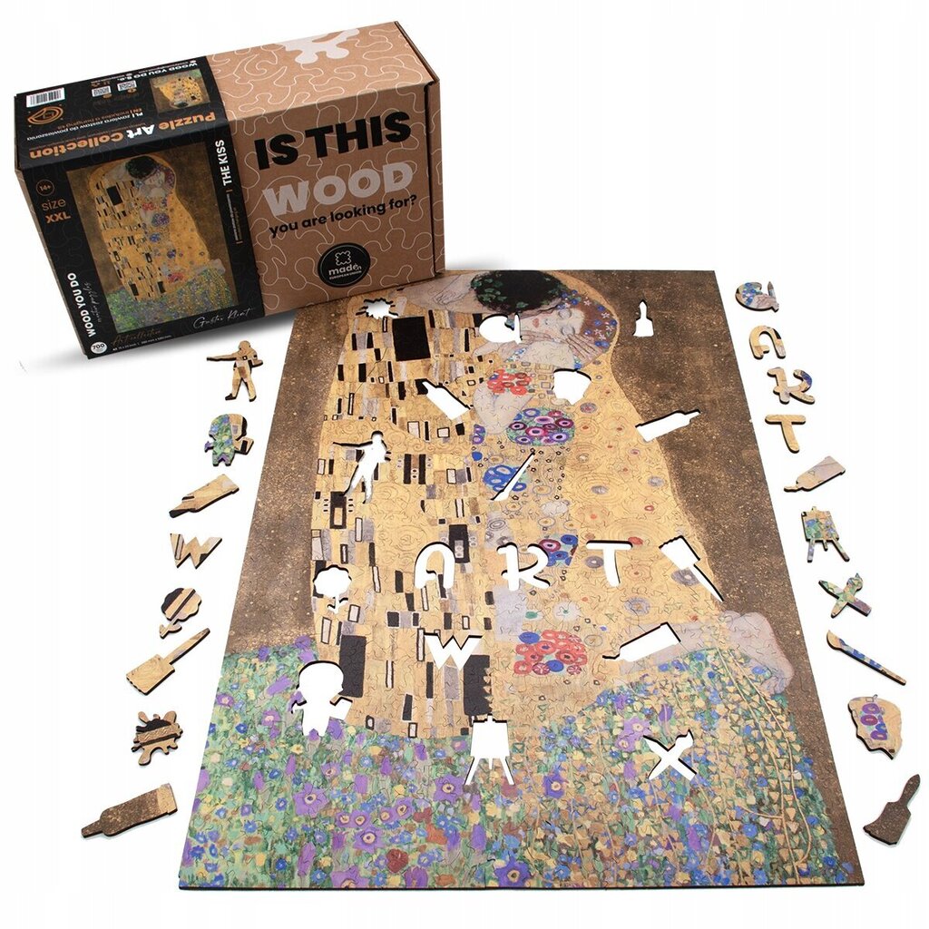 Puidust pusle Gustav Klimt Wood You Do, 700tk hind ja info | Pusled | kaup24.ee