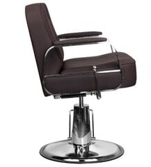 Профессиональное барберское кресло для парикмахерских и салонов красоты GABBIANO RUFO BROWN цена и информация | Мебель для салонов красоты | kaup24.ee