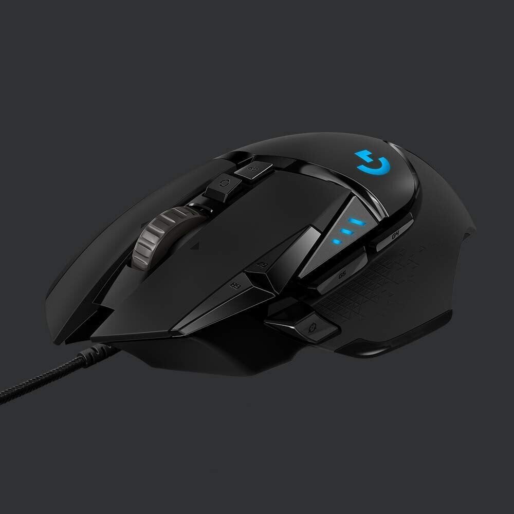 Logitech G502, must hind ja info | Hiired | kaup24.ee