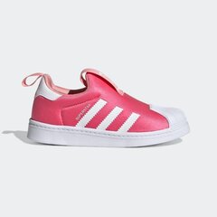 Jalanõud tüdrukutele Adidas Superstar 360 C, roosa hind ja info | Laste spordijalatsid | kaup24.ee