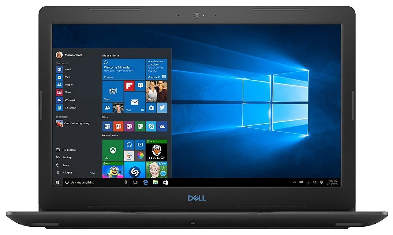 Sülearvuti Dell G3 15 3579 i7-8750H 8 GB 1TB+ 128 GB Linux hind ja info | Sülearvutid | kaup24.ee