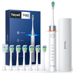 Электрическая зубная щетка FairyWill P80 sonic (белая) цена и информация | Электрические зубные щетки | kaup24.ee
