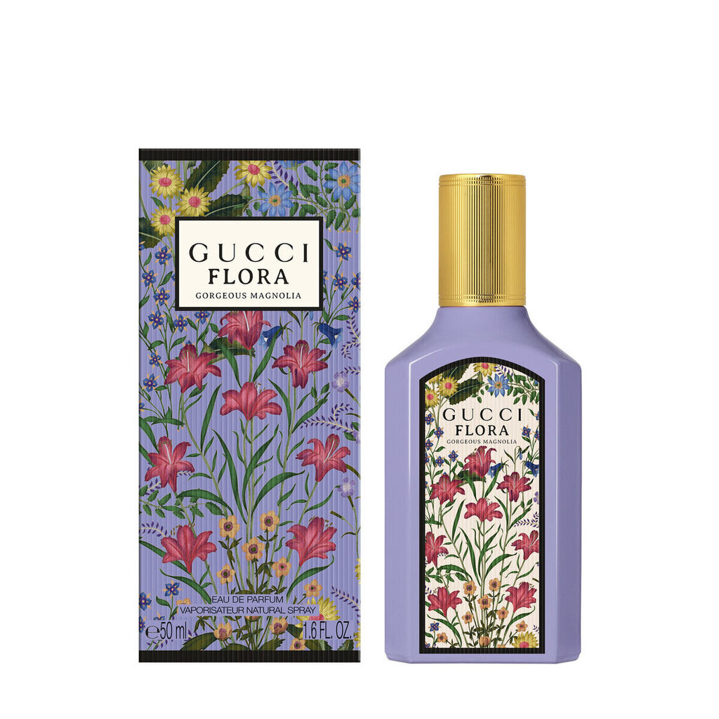 Parfüümvesi Gucci Flora Gorgeous Magnolia EDP naistele, 50 ml цена и информация | Naiste parfüümid | kaup24.ee