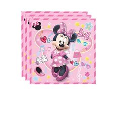 Одноразовые бумажные салфетки Minie Mouse, 20 шт. цена и информация | Праздничная одноразовая посуда | kaup24.ee