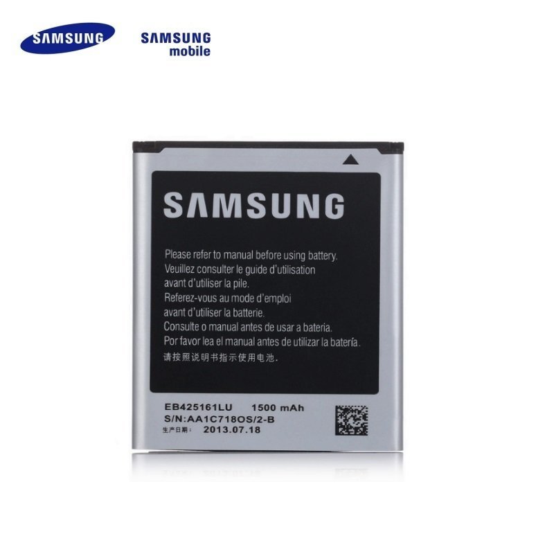 Samsung EB425161LU S7560 S7562 Trend i8160 Ace 2 Li-Ion 1500mAh aku hind ja info | Mobiiltelefonide akud | kaup24.ee