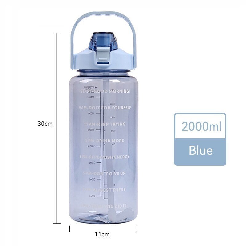 Joogipudel SilkySet, 2L, sinine цена и информация | Joogipudelid | kaup24.ee