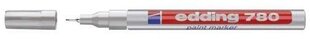 Marker Edding Paint, 0,8 mm, hõbedane (780/054/S ED) цена и информация | Канцелярские товары | kaup24.ee