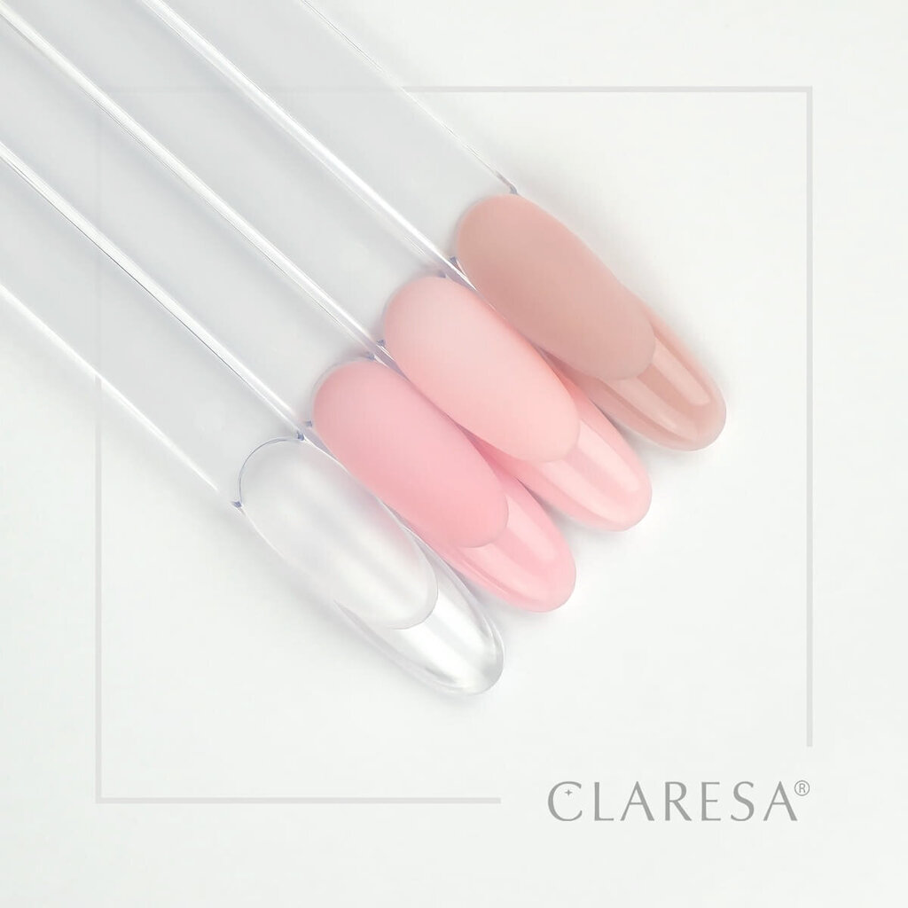 Claresa ehitusgeel soft&easy, läbipaistev 45g hind ja info | Küünelakid, küünetugevdajad | kaup24.ee