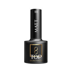 Ocho nails hybrid topcoat, matt, 111 -5 g цена и информация | Лаки для ногтей, укрепители для ногтей | kaup24.ee