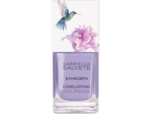 Küünelakk Gabriella Salvete Flower Shop, 9 Hyacinth, 11 ml цена и информация | Лаки для ногтей, укрепители для ногтей | kaup24.ee