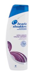 Volüümi andev šampoon Head & Shoulders Extra Volume, 400 ml цена и информация | Шампуни | kaup24.ee