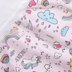 Детский спальный мешок CebaBaby Unicorn, розовый цвет, 0+ месяцев цена и информация | Детские подушки, конверты, спальники | kaup24.ee