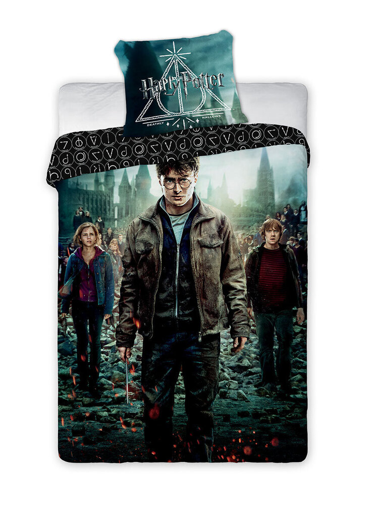 Laste voodipesukomplekt Harry Potter, 160x200, 2 osa hind ja info | Beebide ja laste voodipesu | kaup24.ee