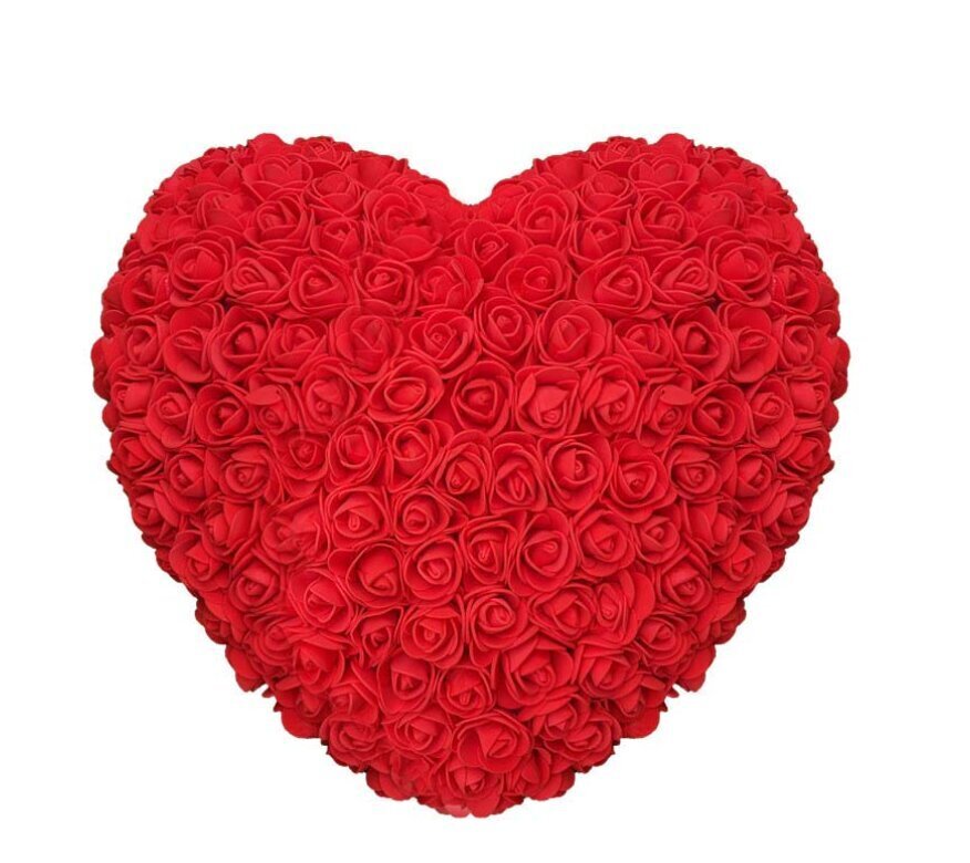 Roosiõitest süda koos kaelakeega hind ja info | Muud kingitused | kaup24.ee