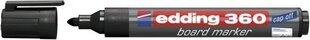 Tahvlimarker Edding 360, must (EG1048) цена и информация | Канцелярские товары | kaup24.ee