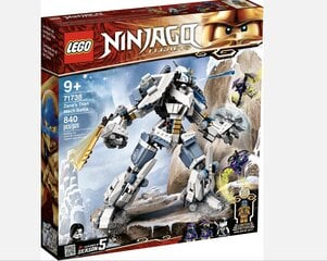 71738 LEGO® Ninjago Zane titaanroboti võitlus цена и информация | Конструкторы и кубики | kaup24.ee