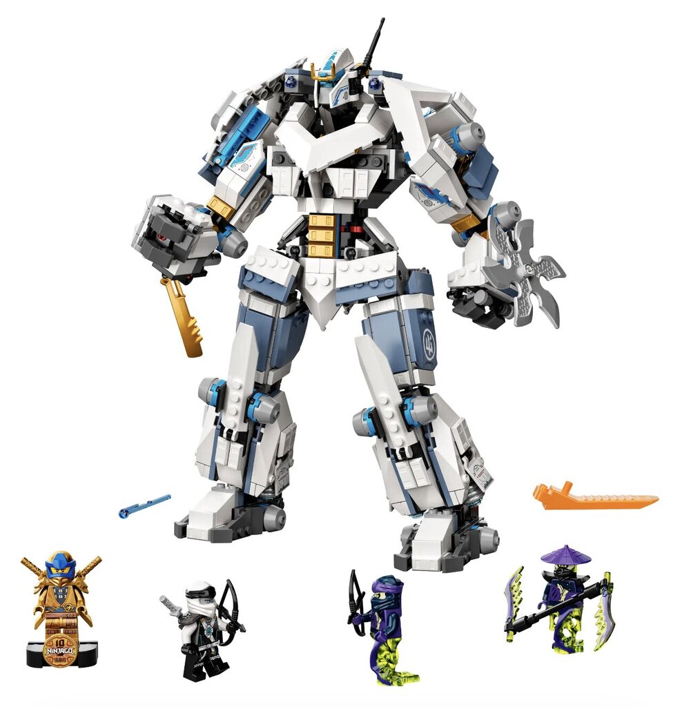 71738 LEGO® Ninjago Zane titaanroboti võitlus hind ja info | Klotsid ja konstruktorid | kaup24.ee