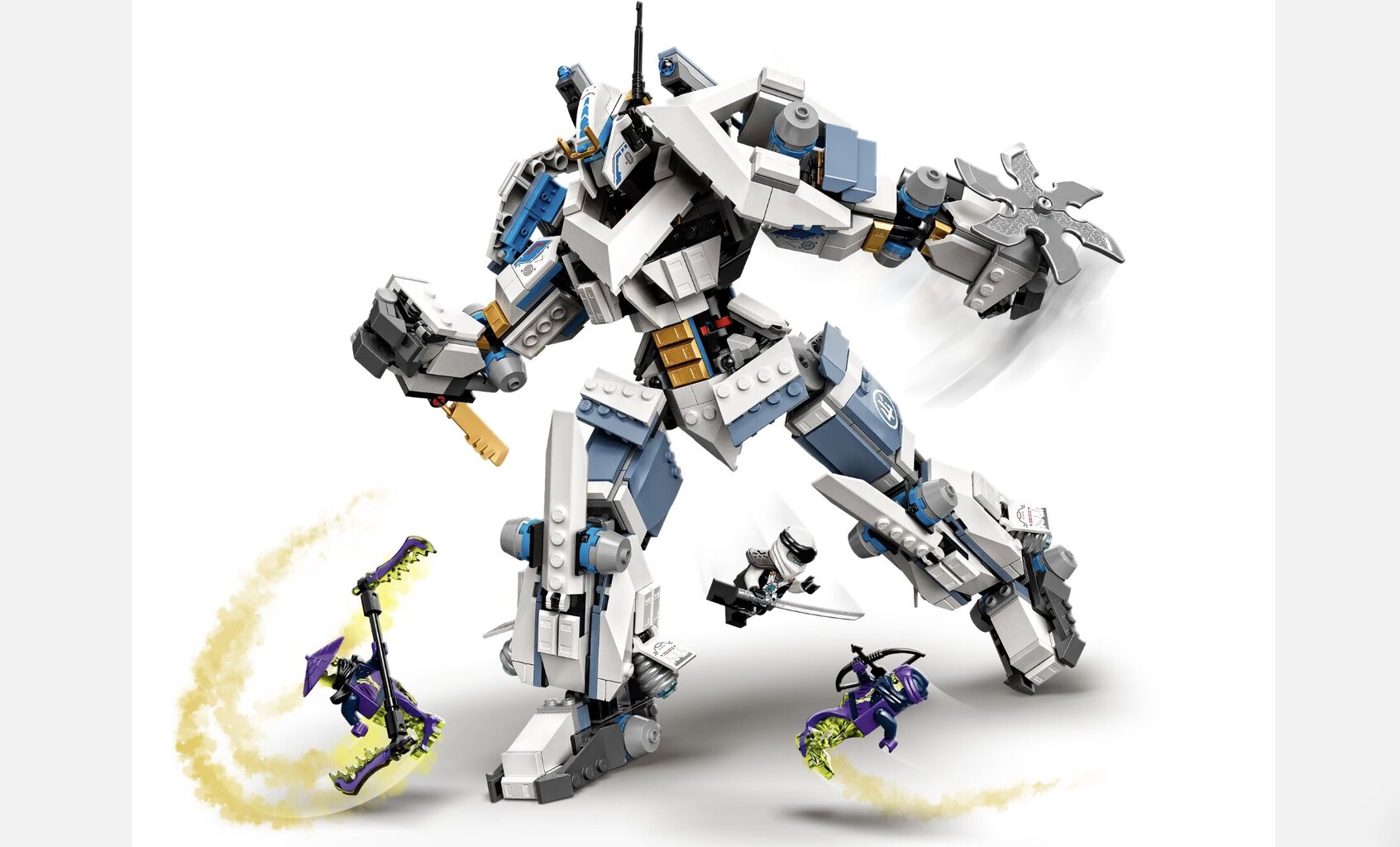 71738 LEGO® Ninjago Zane titaanroboti võitlus hind ja info | Klotsid ja konstruktorid | kaup24.ee