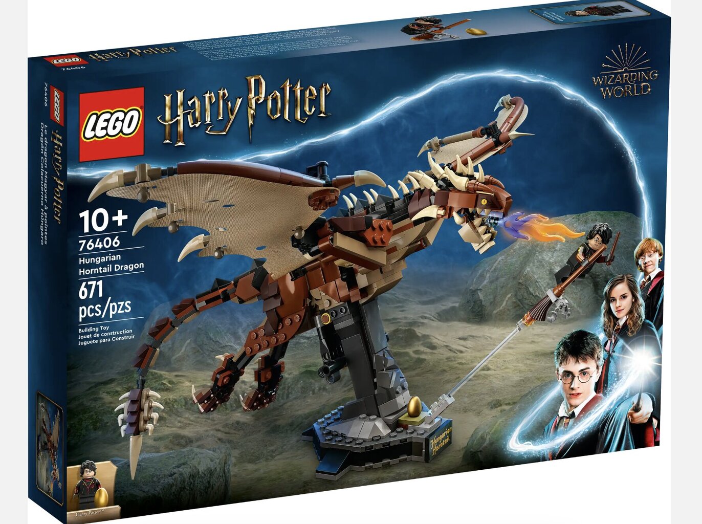 76406 LEGO® Harry Potter Hungarian Horntail Dragon konstruktor hind ja info | Klotsid ja konstruktorid | kaup24.ee