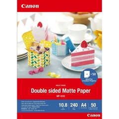 Canon fotopaber MP-101 A4 Double Sided Matt 240g 50 lehte hind ja info | Lisatarvikud fotoaparaatidele | kaup24.ee