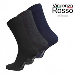 VINCENZO ROSSO® meeste äri sokid, 6 paari hind ja info | Meeste sokid | kaup24.ee