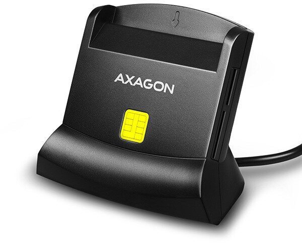 Axagon ID-kaardi lugeja 4in1 CRE-SM2 цена и информация | Sülearvuti tarvikud | kaup24.ee