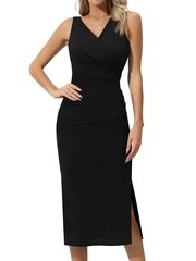 Женское элегантное платье Missufe, черное цена и информация | Платья | kaup24.ee