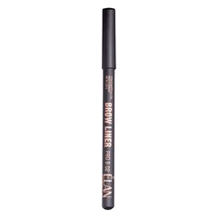 Puuder kulmupliiats Elan Brow Liner Pro AF-11602, 02 Dark Brown hind ja info | Kulmuvärvid, -pliiatsid | kaup24.ee