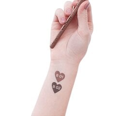 Пудровый карандаш для бровей ELAN Brow Liner Pro 01 MEDIUM BROWN AF-11601 цена и информация | Карандаши, краска для бровей | kaup24.ee