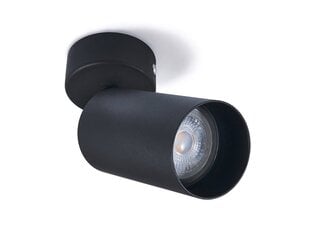 Светодиодный накладной галогенный настенно-потолочный светильник Viki L x1 - черный цена и информация | Потолочные светильники | kaup24.ee