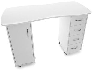 Профессиональный маникюрный стол 2027 BP, белый цена и информация | Мебель для салонов красоты | kaup24.ee
