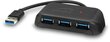Speedlinki USB-jaotur Snappy Evo 4-pordiline (SL-140109-BK) hind ja info | Sülearvuti tarvikud | kaup24.ee