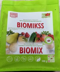 Biomikss Bioefekts, 0.5 kg цена и информация | Рассыпчатые удобрения | kaup24.ee